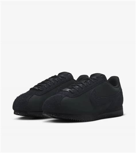 nike cortez dames zwart leer|Dames Cortez Leer Schoenen (4) .